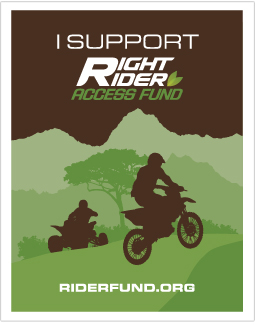 I Support Right Rider Access Fund